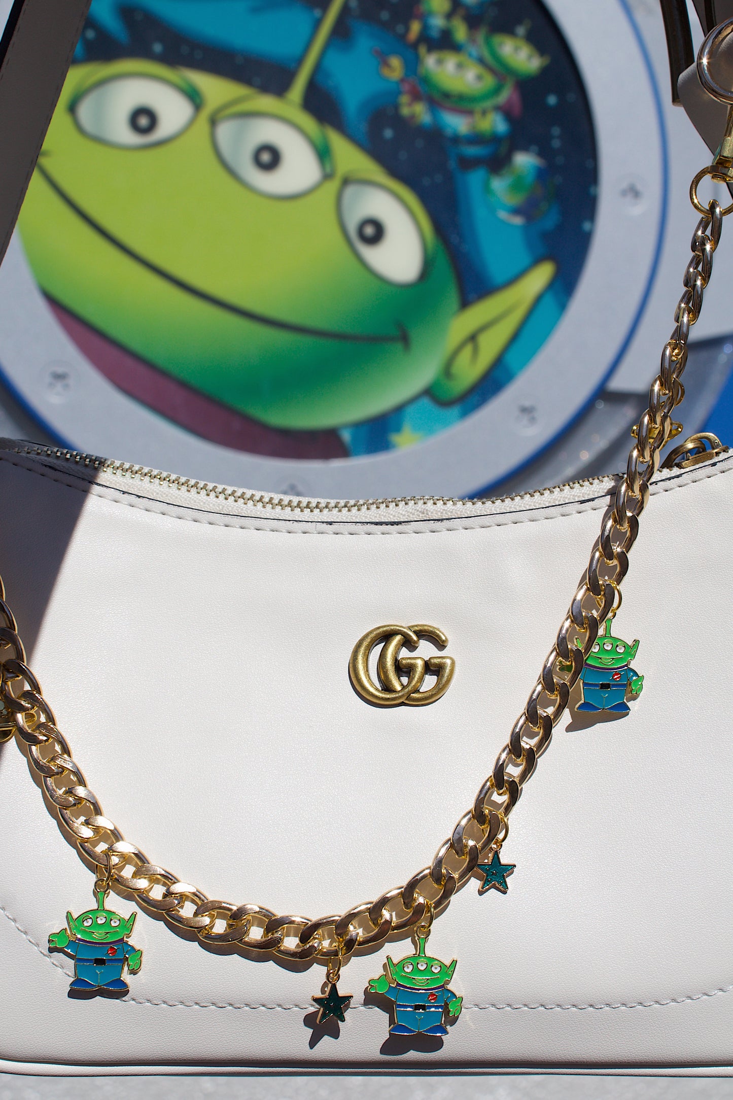 Alien Friends Bag Charm