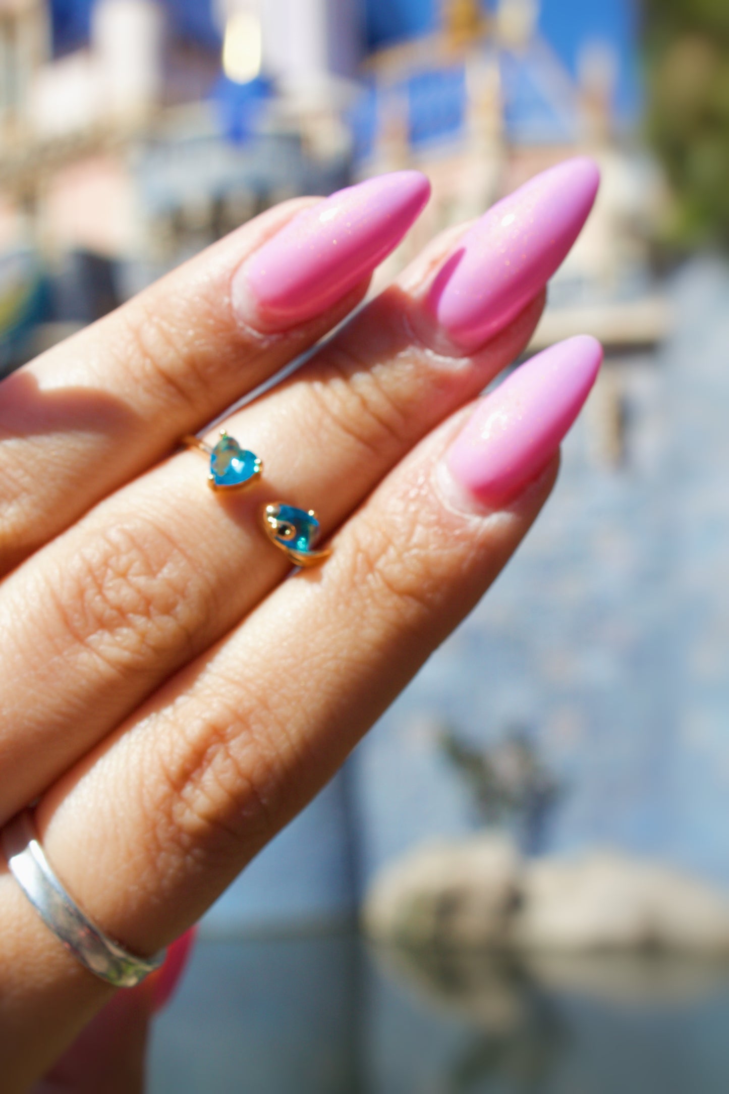 Blue Alien Ring