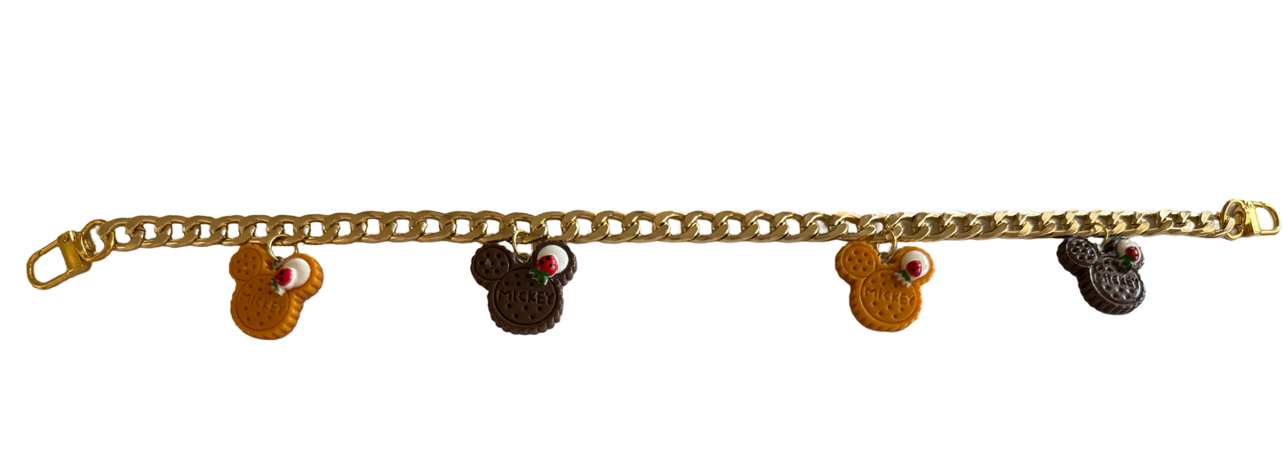 Mouse cookies Bag Charm